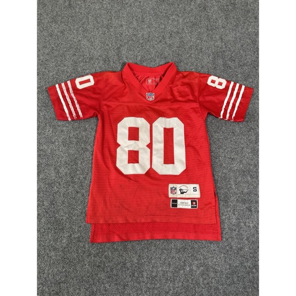 Reebok Other - Reebok NFL Vintage San Fransisco 49ers Boys Jersey Jerry Rice Size Small 8 Red